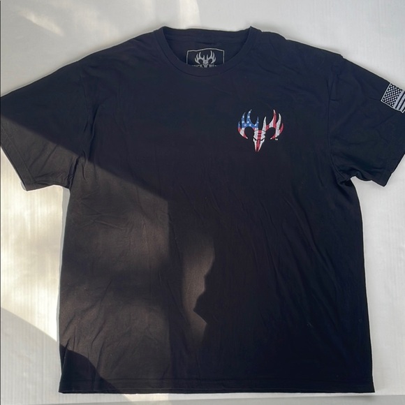 Buck Wear Men’s Never Give Up The Flight Black Tee XL - Picture 8 of 14